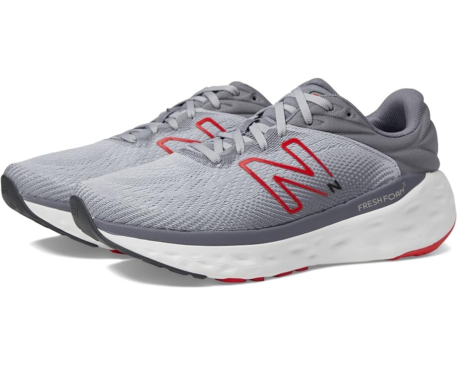 

Кроссовки New Balance Fresh Foam 840v1, цвет Aluminum Grey/True Red