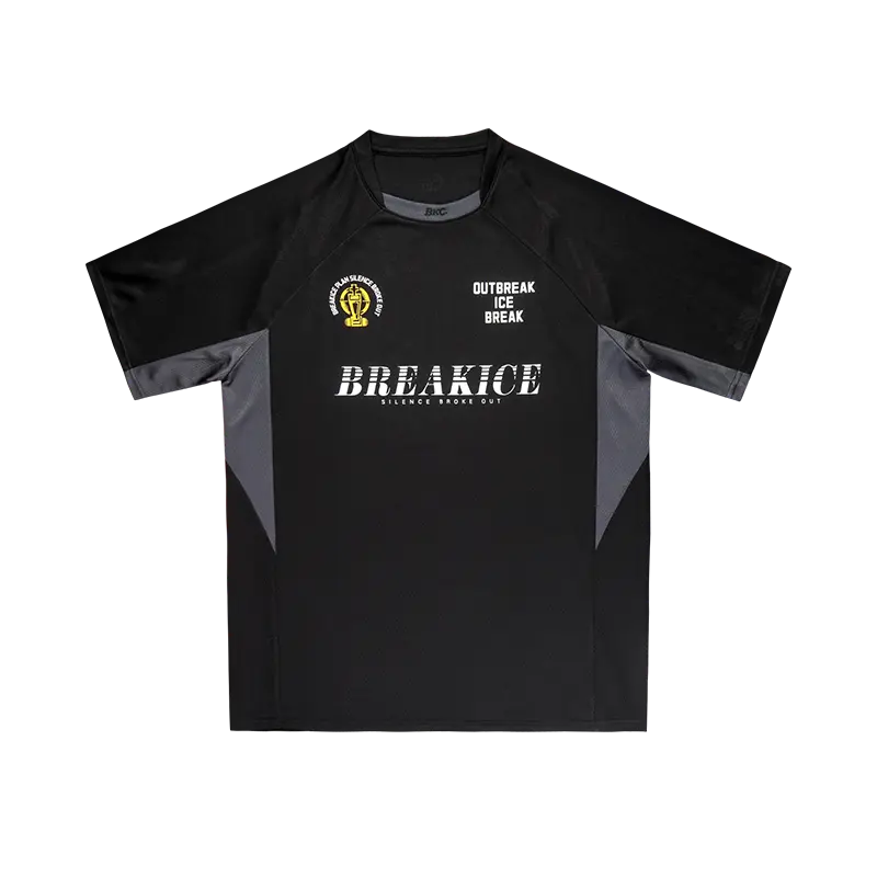 

Футболка унисекс BKCXZICE, BKC Champion Short-Sleeved Training Gear-Gray