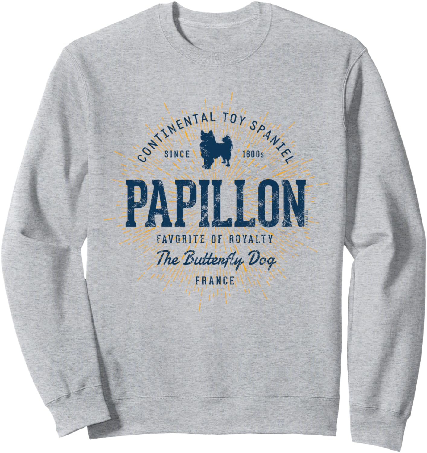 

Винтажная толстовка Papillon Papillon By Treaja, серый