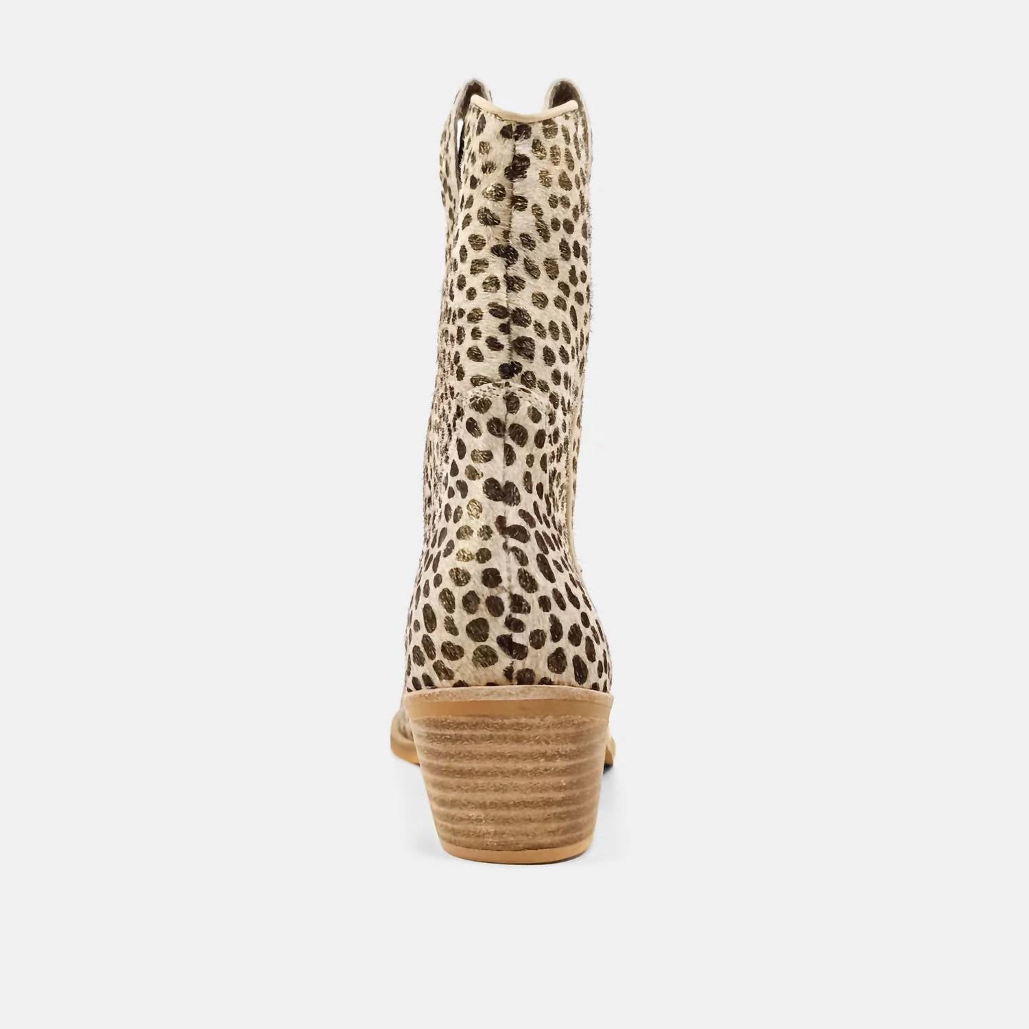 Сапоги Toni Cheetah в золоте SHU SHOP, золотой — фото 4