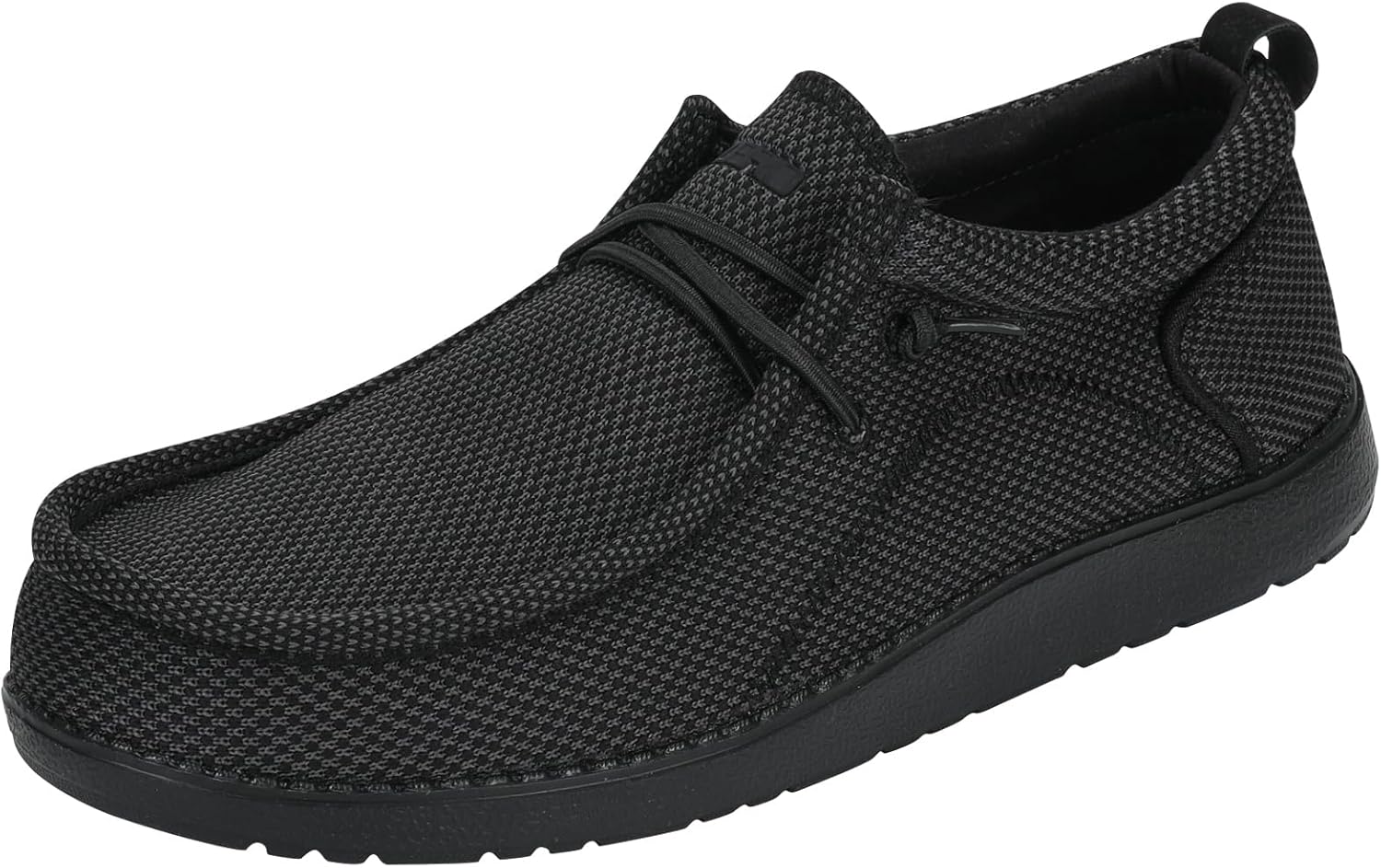 

Мужские слипоны 1TAZERO с широкой колодкой, ортопедические диабетические туфли для отекших ног, удобная ходьба с поддержкой свода стопы при плантарном фасциите, черный