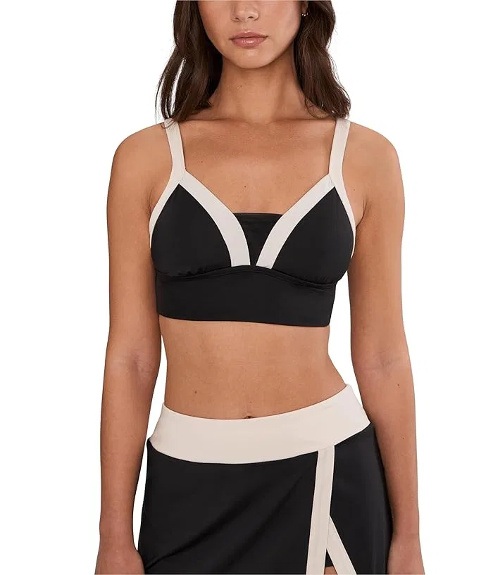 Купальник Nike Bold Color Block Midkini, Black