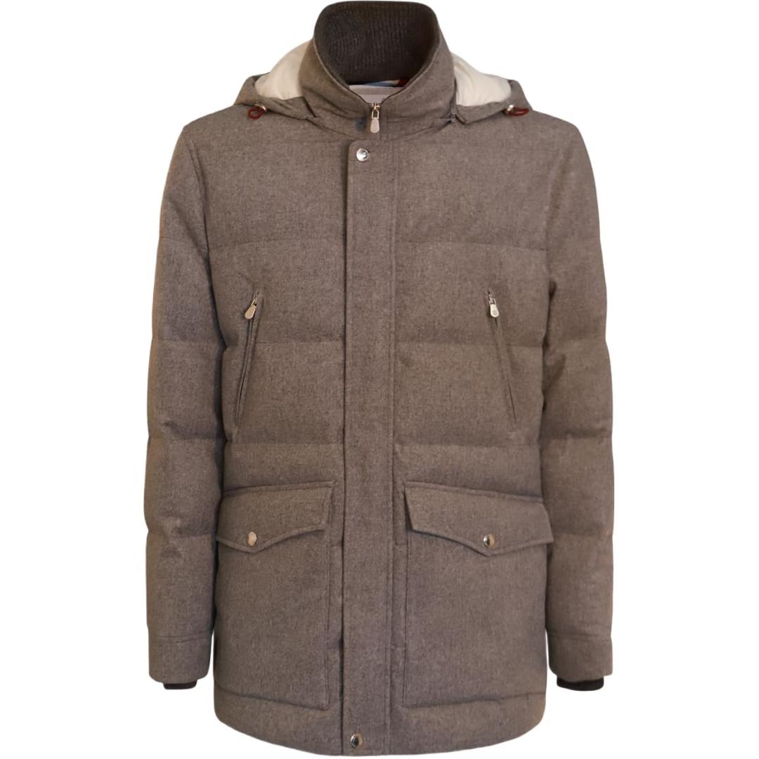 

Длинный худи с капюшоном Brunello Cucinelli, Умбра, Желтый, Длинный худи с капюшоном Brunello Cucinelli, Умбра