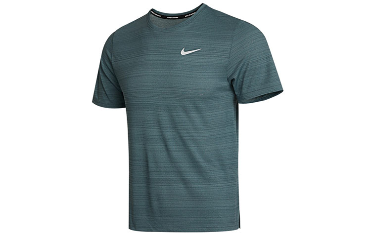 

Футболка MILER мужская серо-зеленая Nike