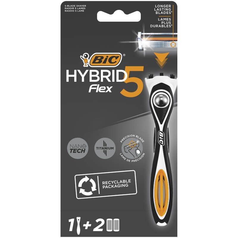 

BIC Flex 5 Hybrid бритва для мужчин, 1 шт.