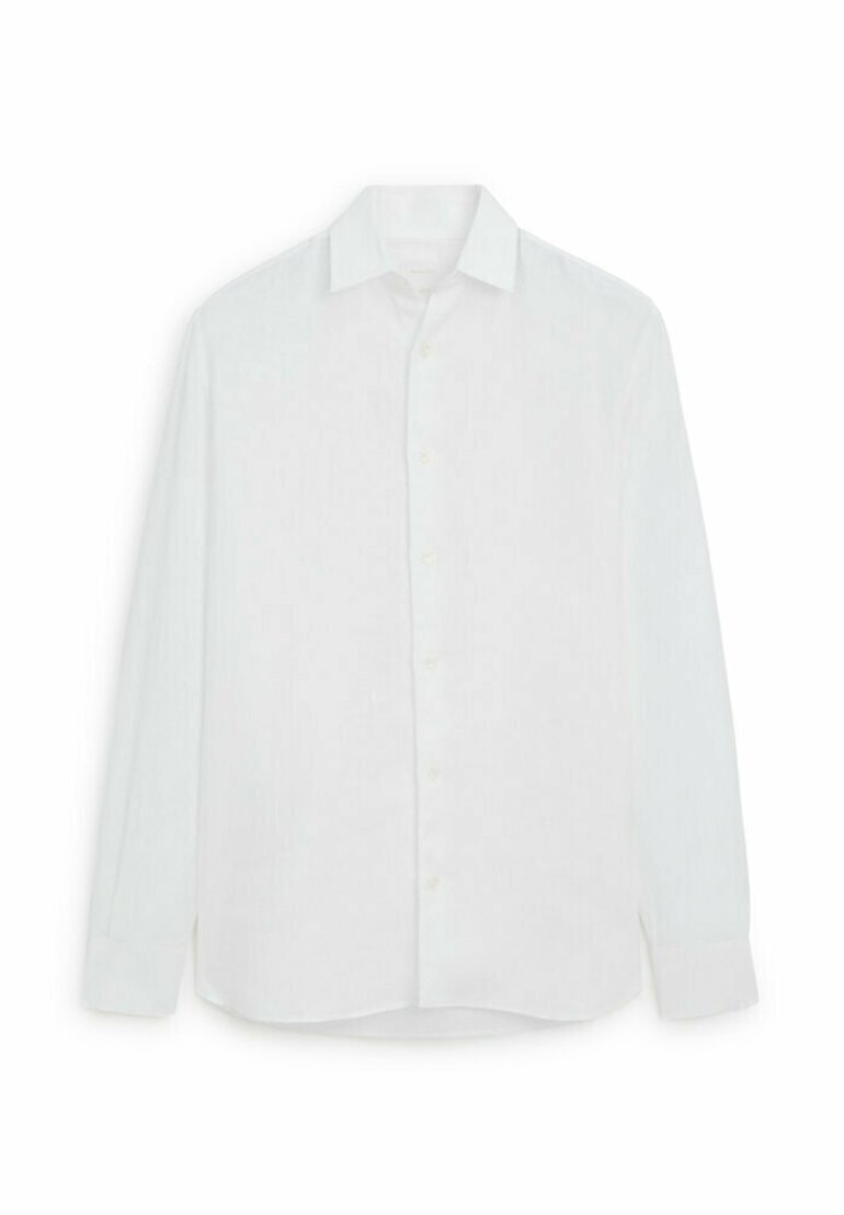 

Рубашка Regular Fit Massimo Dutti, белая