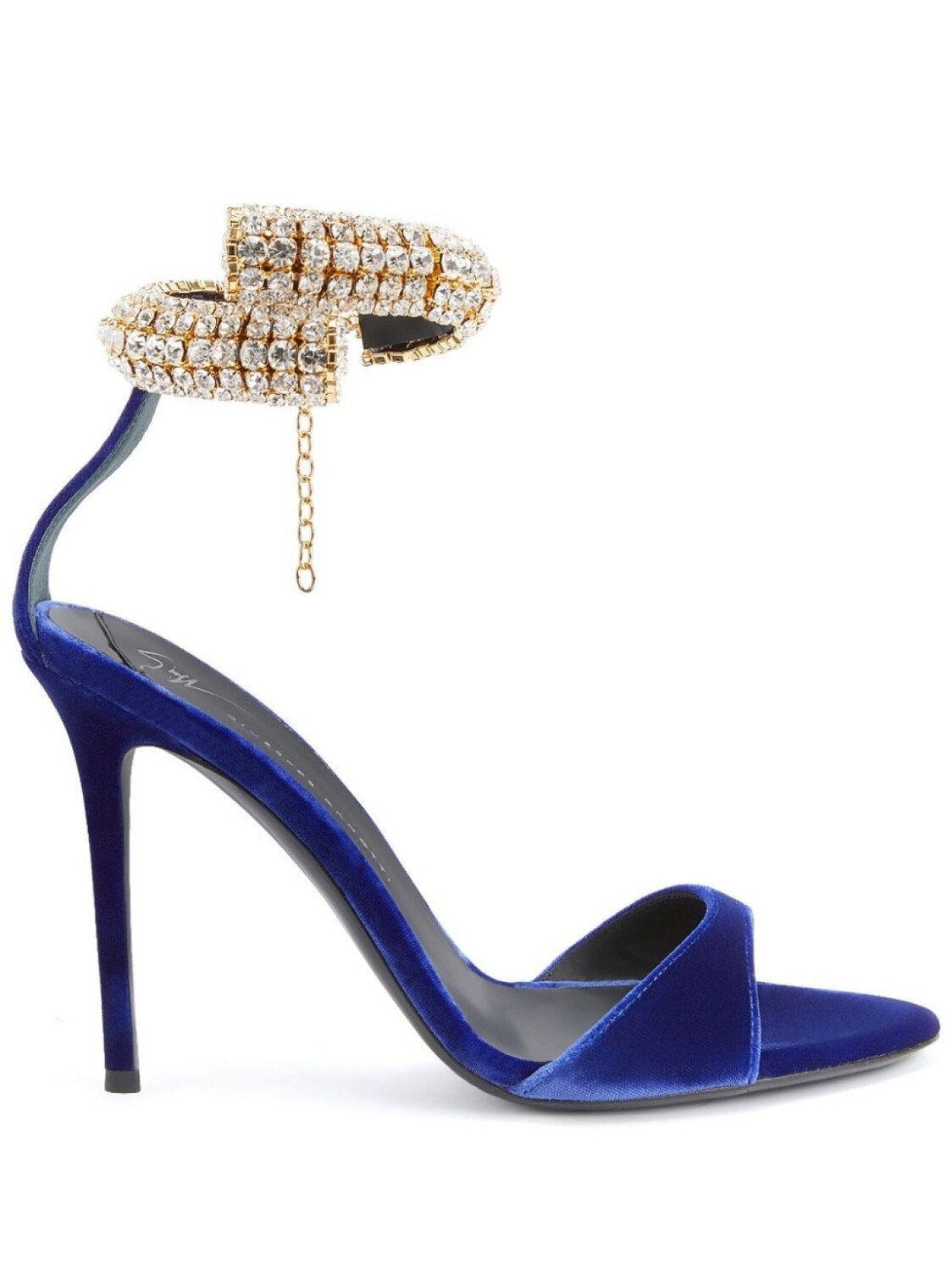 

Giuseppe Zanotti босоножки Intriigo Bijoux, фиолетовый