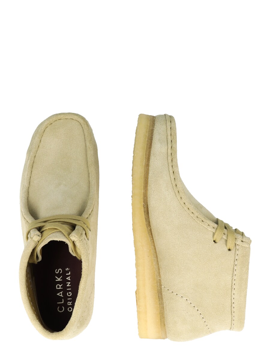 Ботильоны на шнуровке Clarks Originals Wallabee, светло-коричневый — фото 2