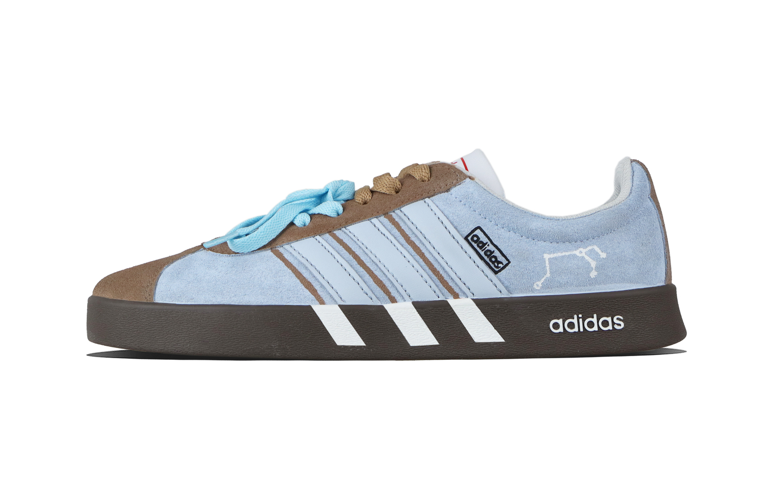 

Adidas ВЛ Корт 2.0 Звездная Вселенная Амортизирующие, Износостойкие Лоу-топ Скейтборд Кроссовки Унисекс Синий — Светло-синий, цвет Light Blue