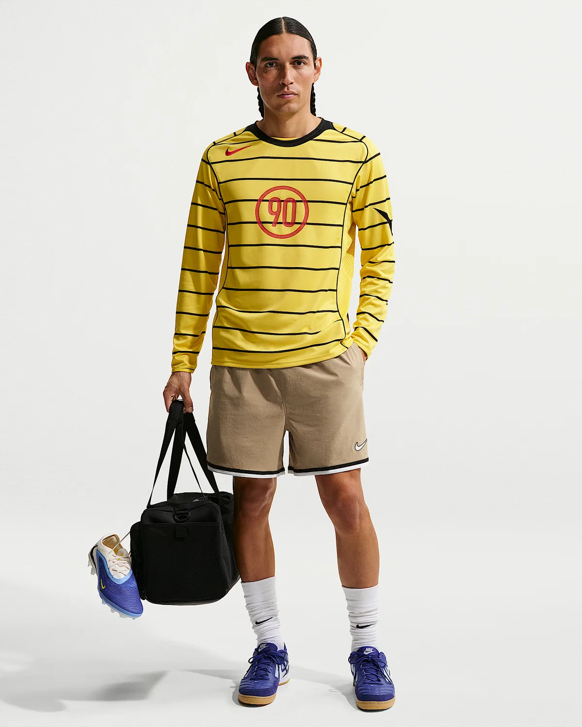 Мужские футбольные шорты Nike Dri-FIT 5", Filbert/Off Noir/Summit White/Summit White