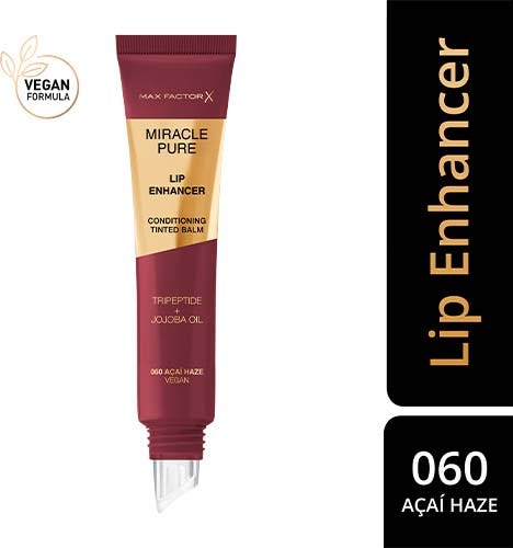 Увлажняющий бальзам для губ MAX FACTOR Miracle Pure Lip Enhancer, 060 Açai Haze — фото 3