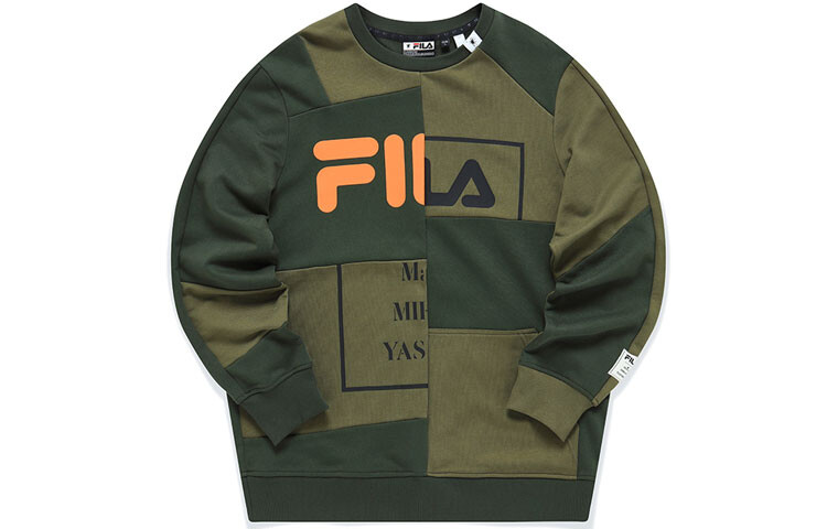 

ФИЛА Мужская толстовка FILA, цвет Army Green