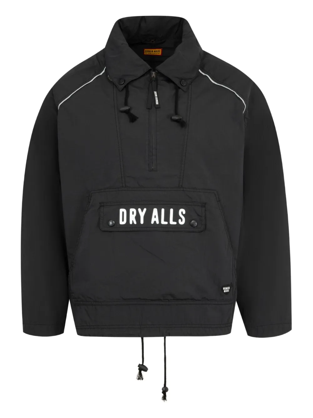 

Куртка с панелями и наполовину застежкой-молнией Human Made, черный