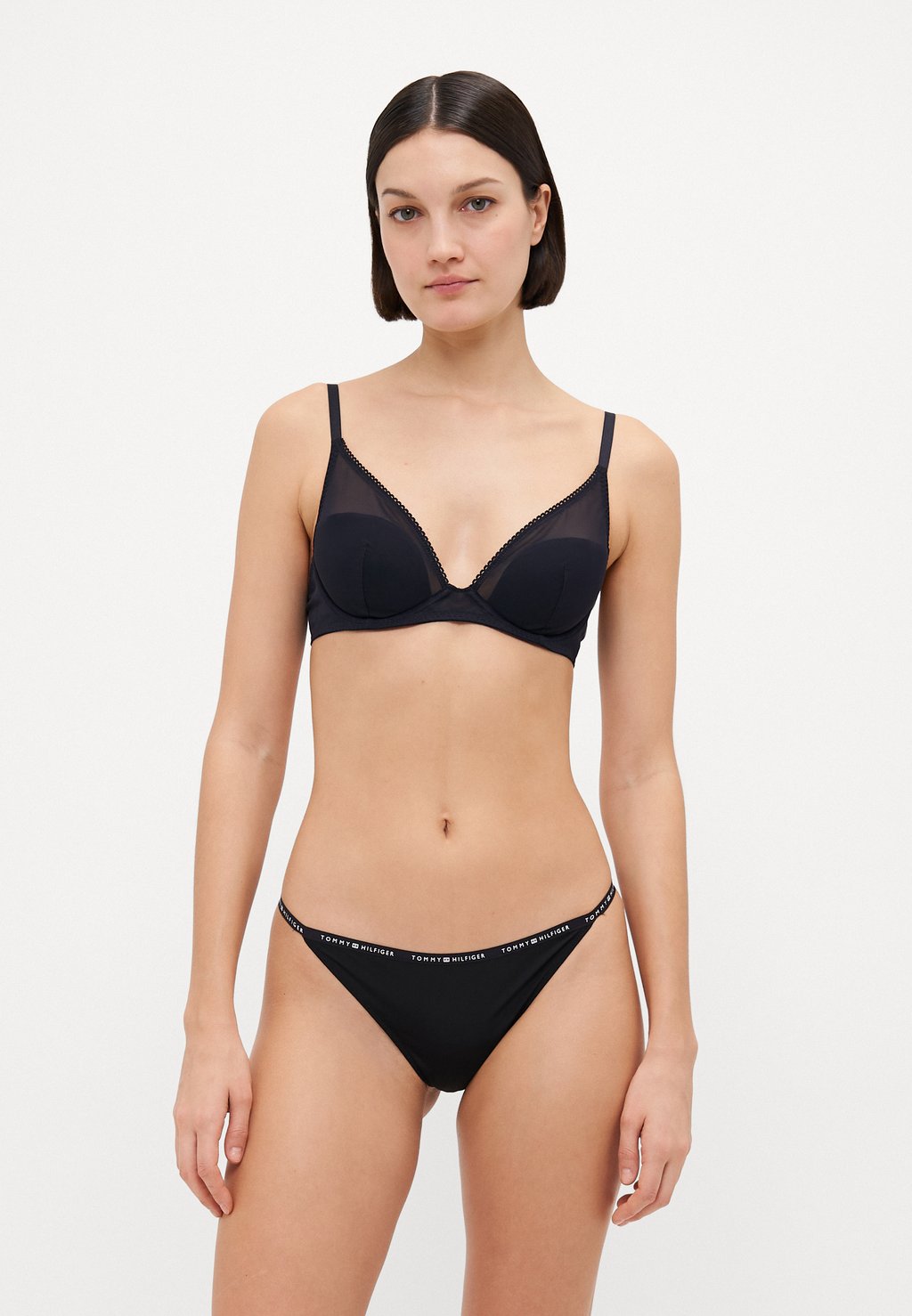 

Стринги MULTI SHAPE BOTTOM 3 PACK Tommy Hilfiger, черный