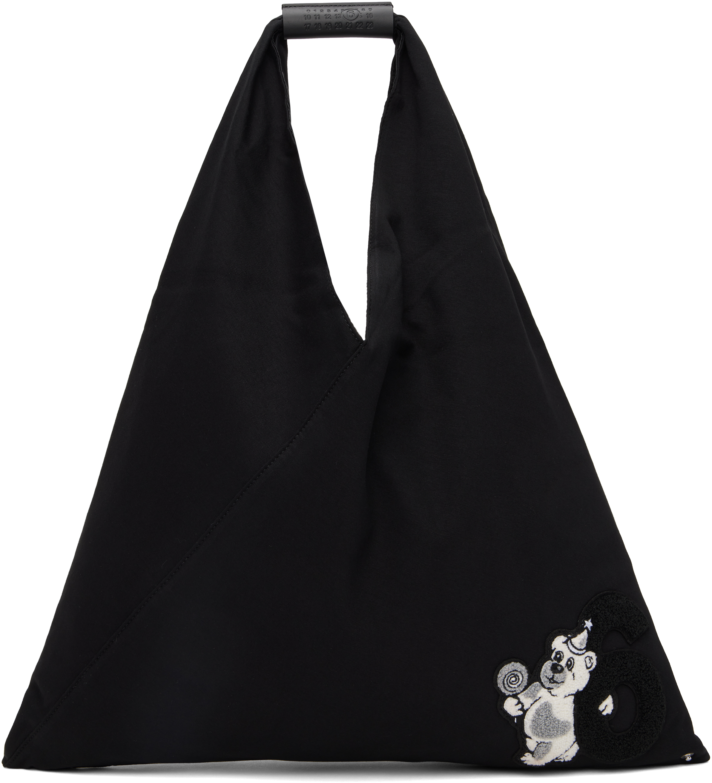 

Сумка-тоут Classic Triangle с заплатками из джерси MM6 Maison Margiela