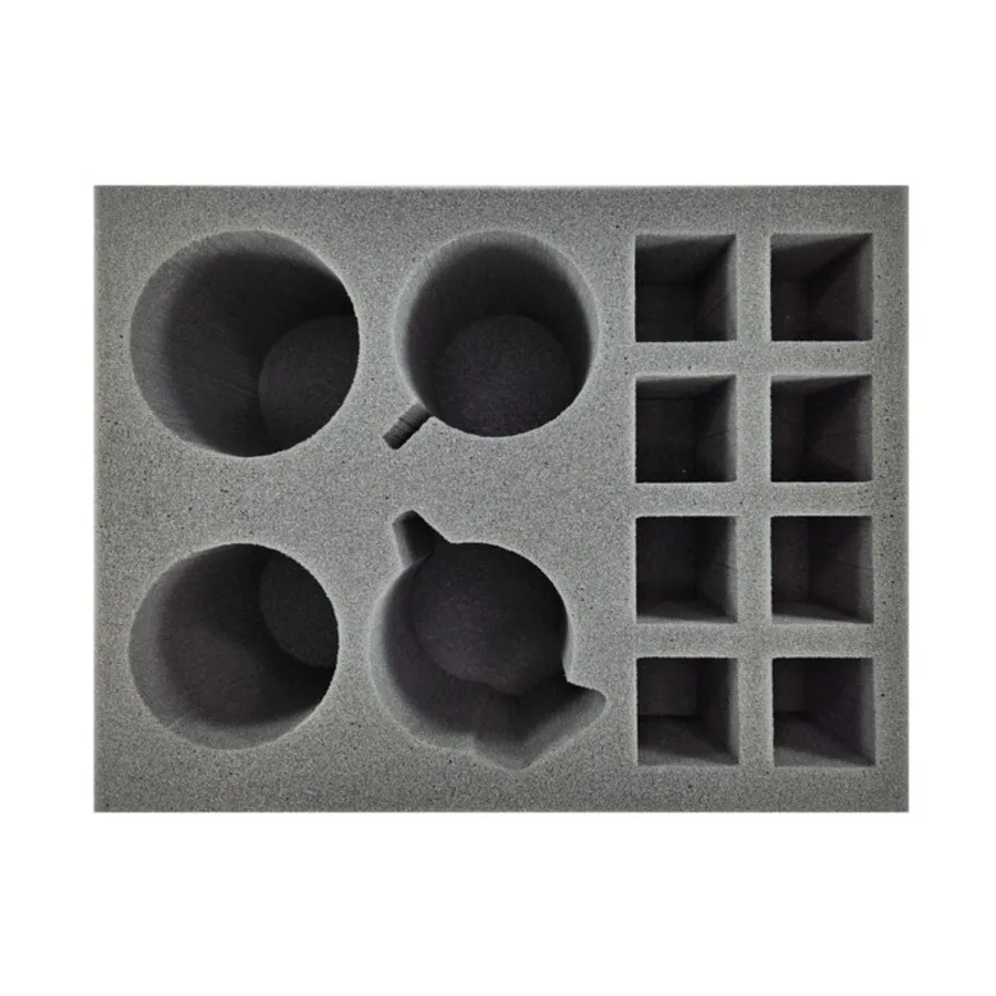 

6-дюймовый пенопластовый лоток Gambler's Chest Monsters, Battle Foam - 120mm Base Trays