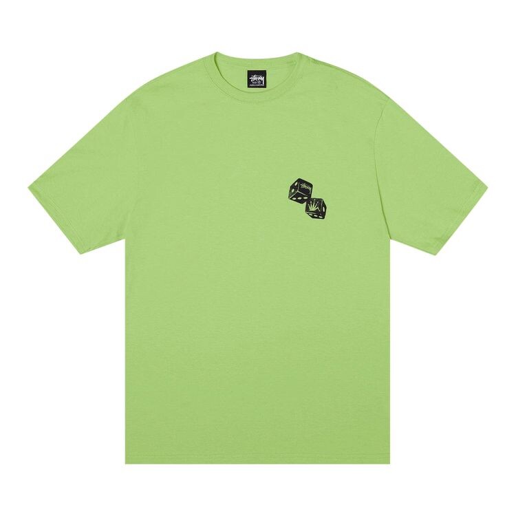 

Футболка Stussy Shakers Tee Tea, зеленый