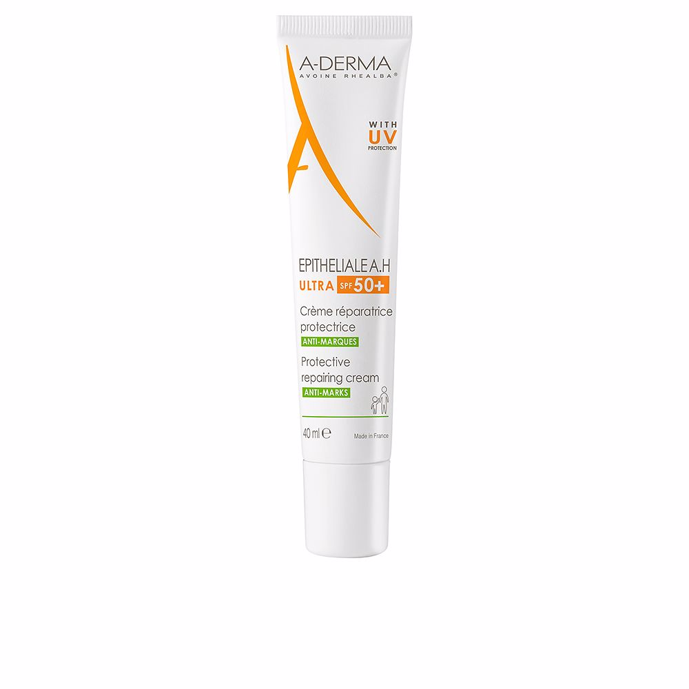 

Увлажняющий крем для ухода за лицом Epitheliale a.h. ultra spf50+ crema reparadora A-derma, 40 мл