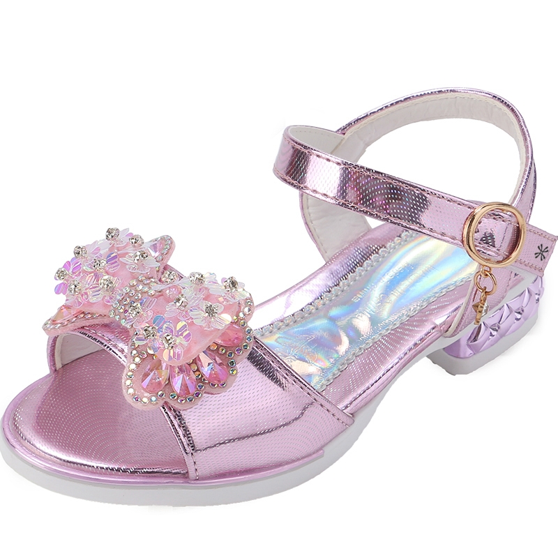 

Сандалии детские с амортизацией и износостойкостью YUZHAOLIN, розовый