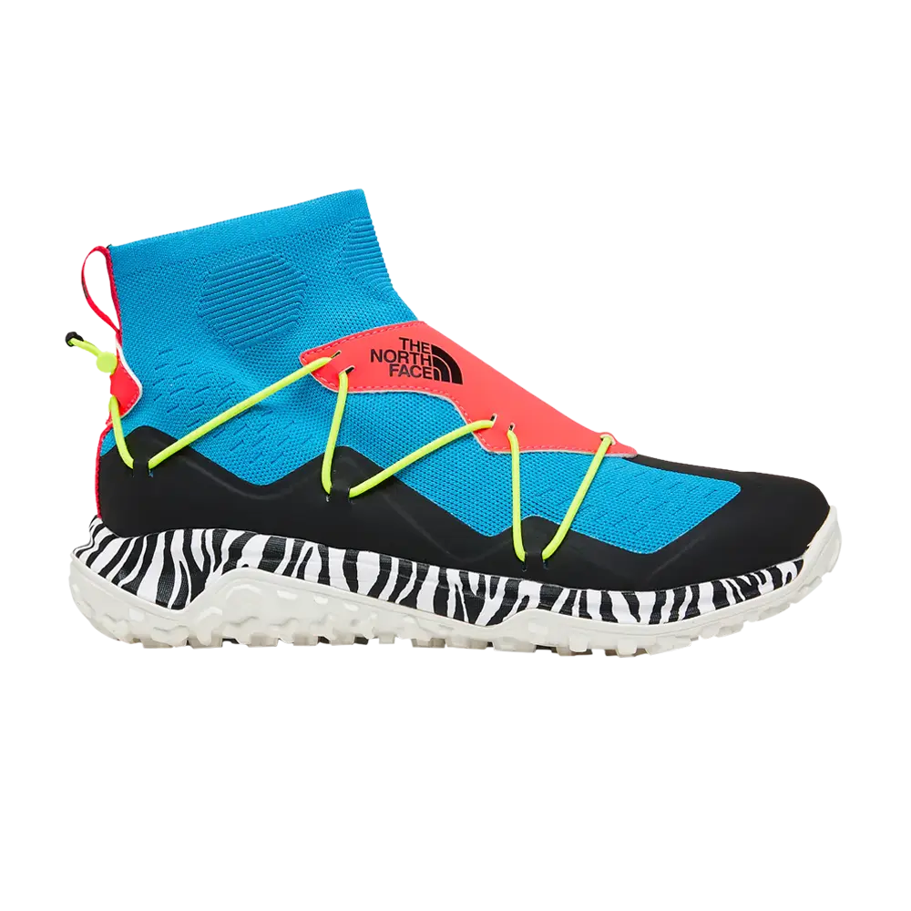 Женские ботинки The North Face Silh Mid Pop 3 комбинированные, сине-черный