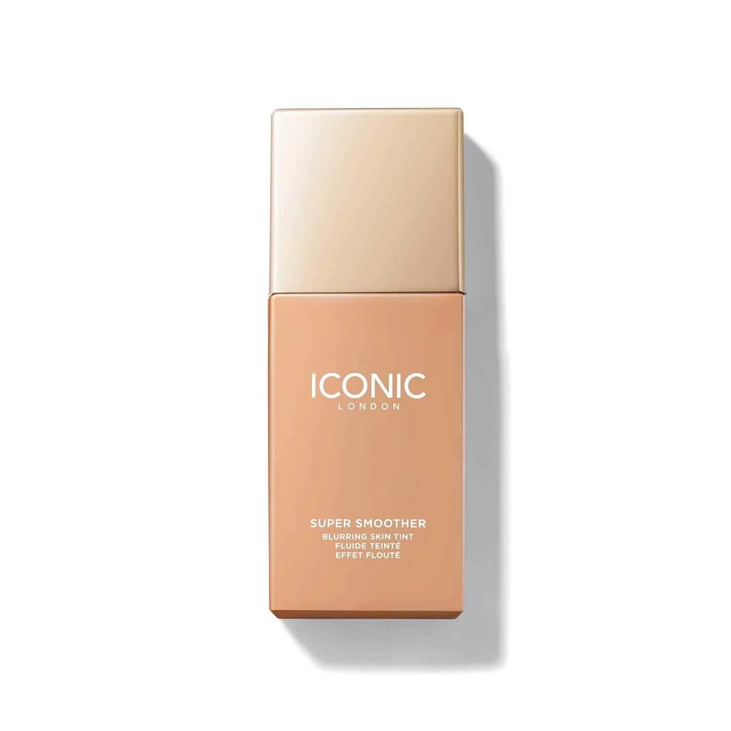 ICONIC LONDON Super Smoother Blurring Skin Tint | Легкое и среднее покрытие, увлажняющий, ультралегкий тонирующий увлажняющий крем, не тестируется на животных, веганский продукт 29,9 мл (1 шт.), Cool Light