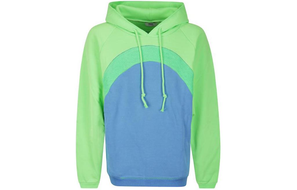 

Радужный худи из букле и хлопка ERL, зеленый