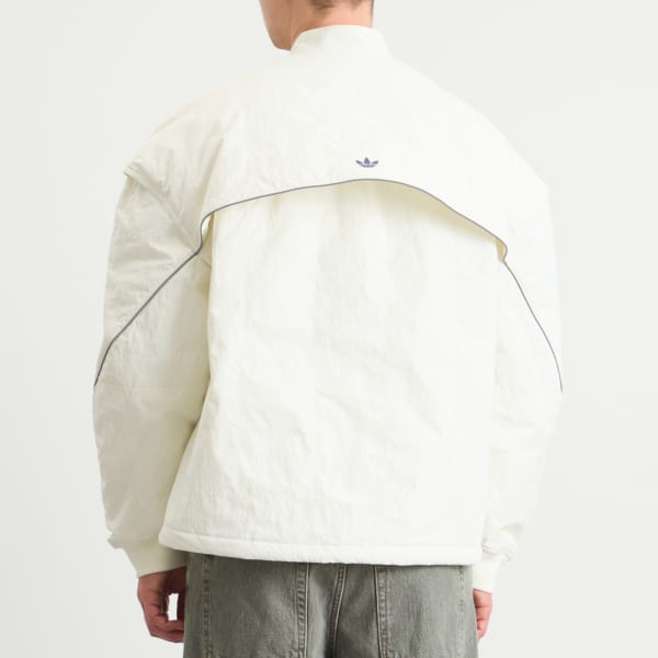 Куртка Og la racer Adidas, off белый — фото 3