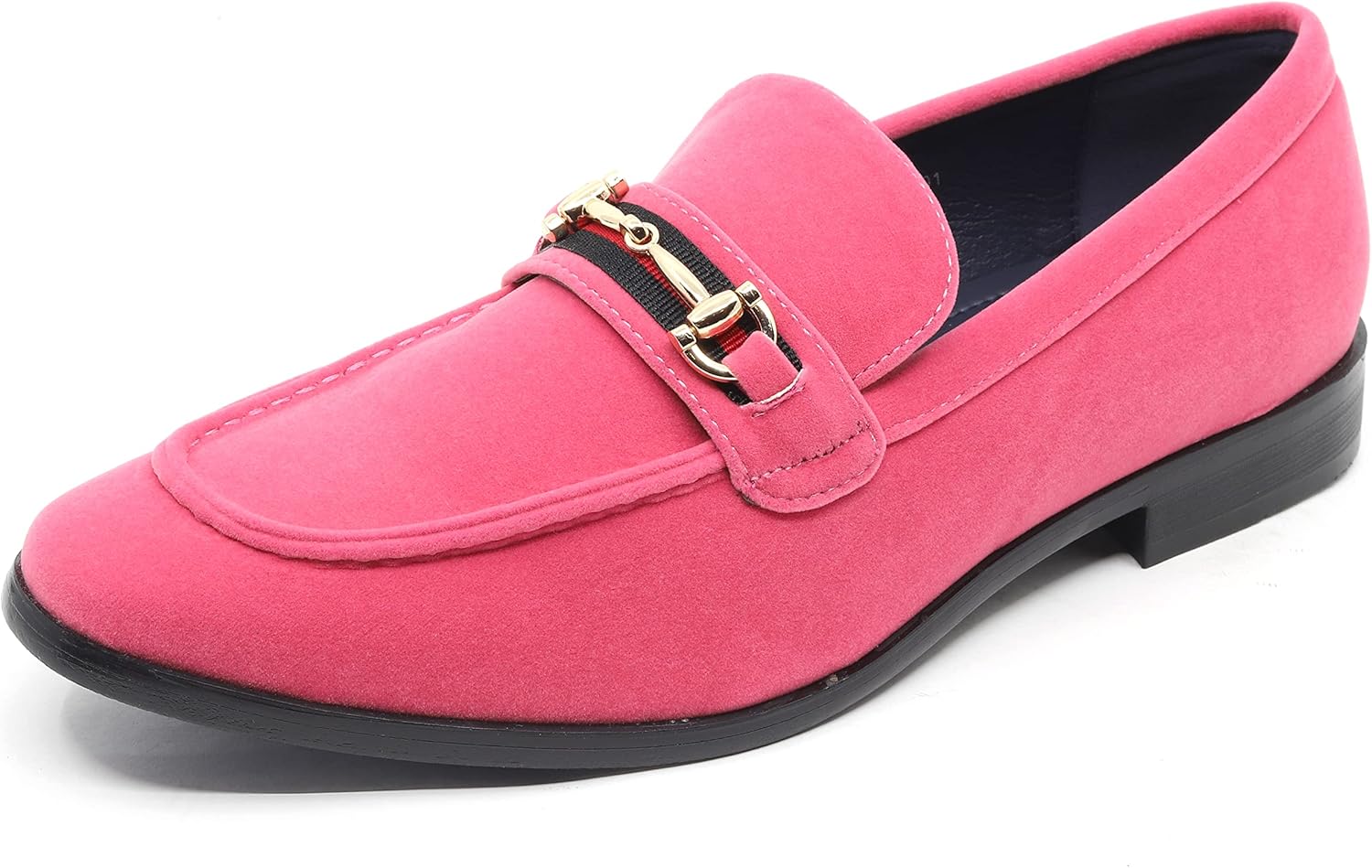 

Мужские винтажные бархатные дизайнерские классические туфли лоферы Arthur-01 Metrocharm, розовый