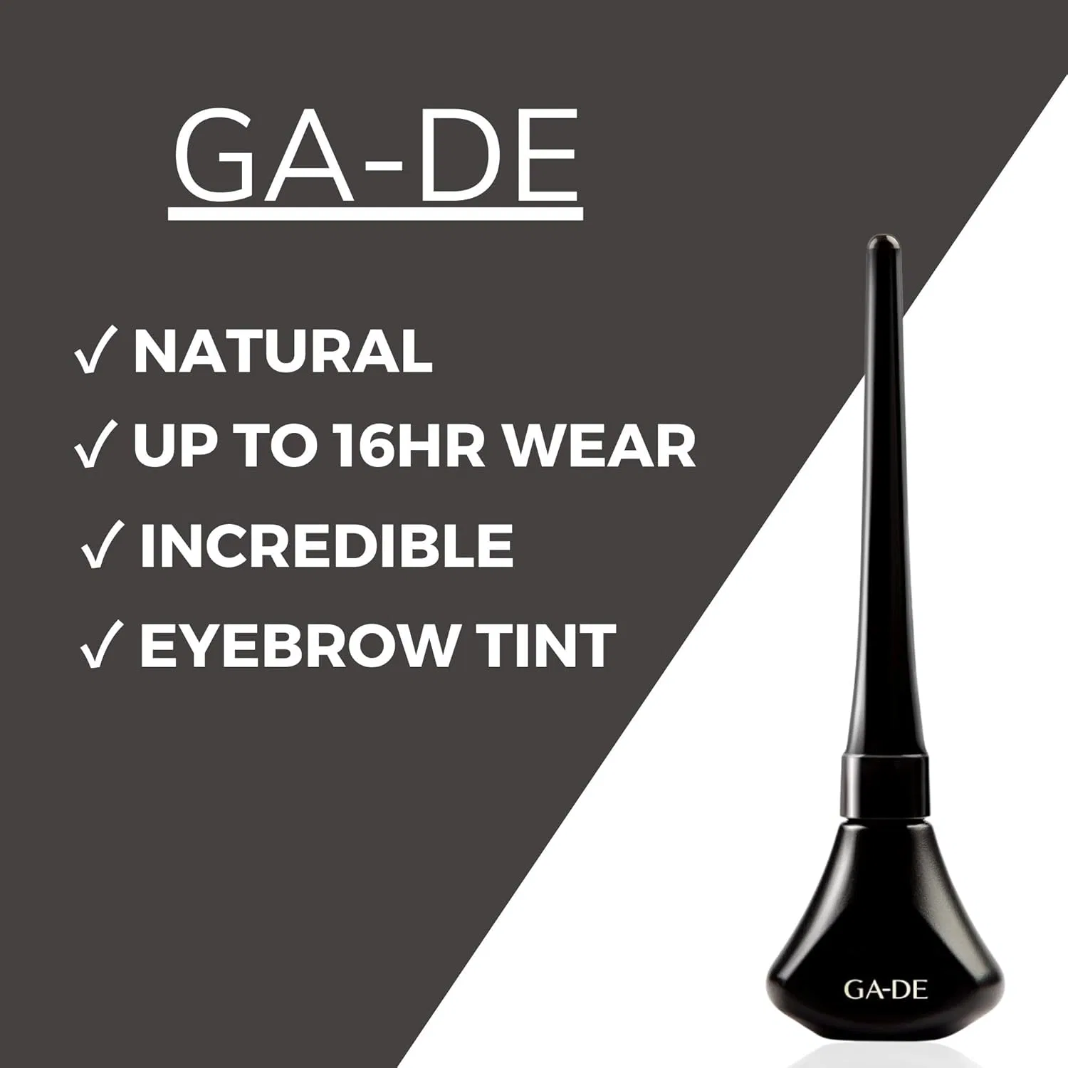 Подводка для глаз Ga-De Dip Liner водостойкая, 0.5 унции, черная — фото 3