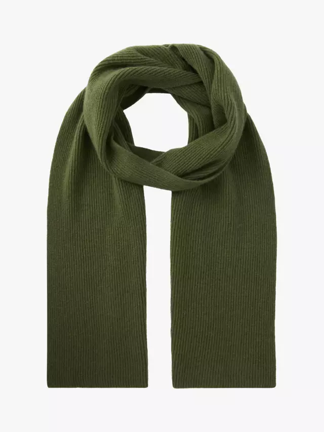 

Шарф John Lewis Cashmere, цвет tarragon