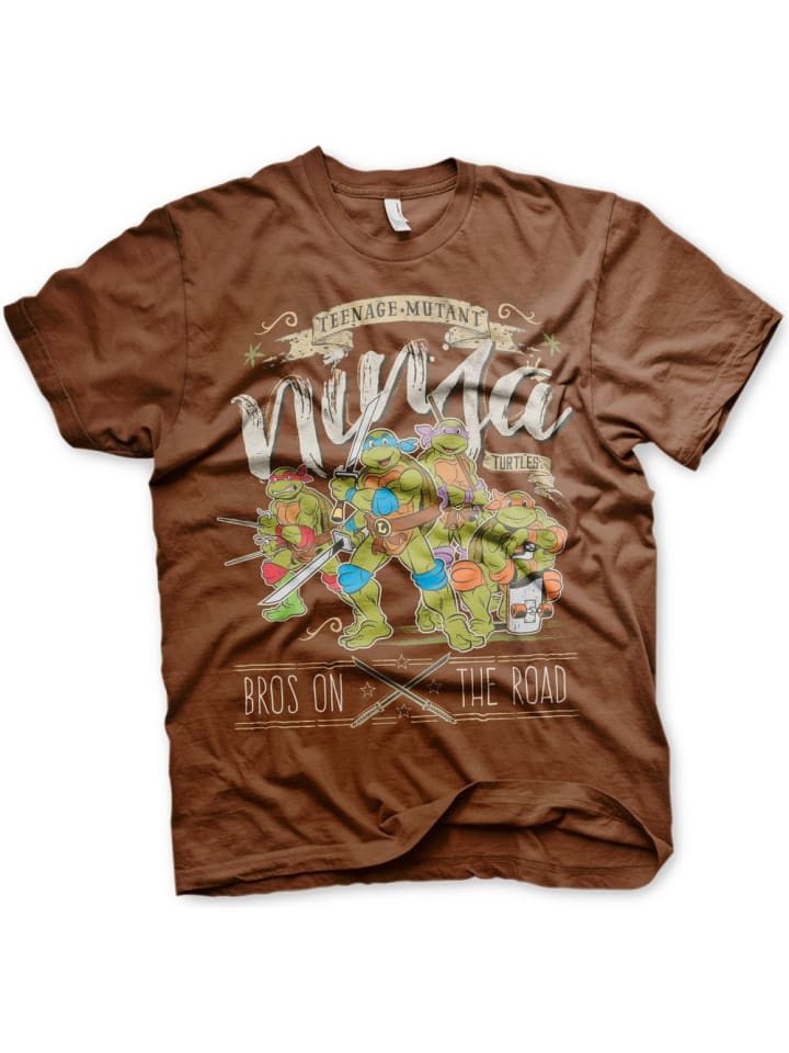 

Teenage Mutant Ninja Turtles Коричневая футболка, Коричневый, Teenage Mutant Ninja Turtles Коричневая футболка
