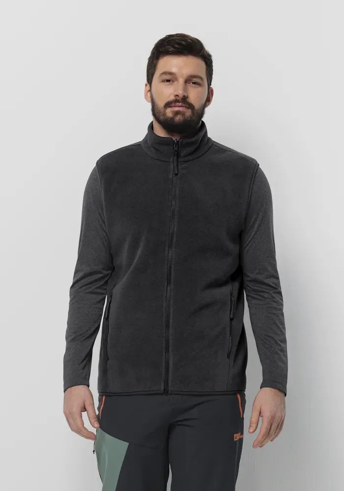 

Флисовый жилет Jack Wolfskin "WALDSTEIG FZ VEST M", черный