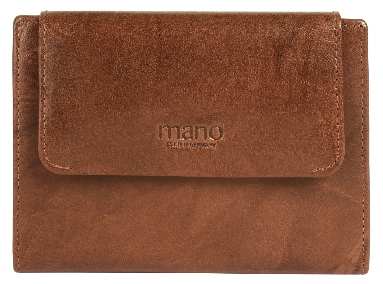 

Кошелек MANO, натуральная кожа, цвет Cognac