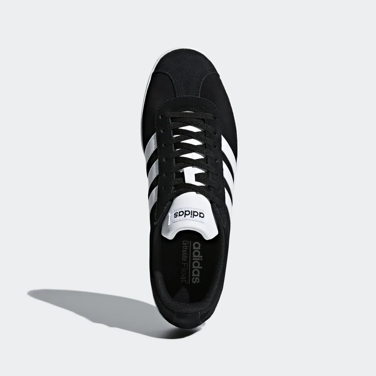 Кроссовки Adidas Sportswear "VL COURT 2.0", дизайн по стопам Adidas Samba, белый — фото 4