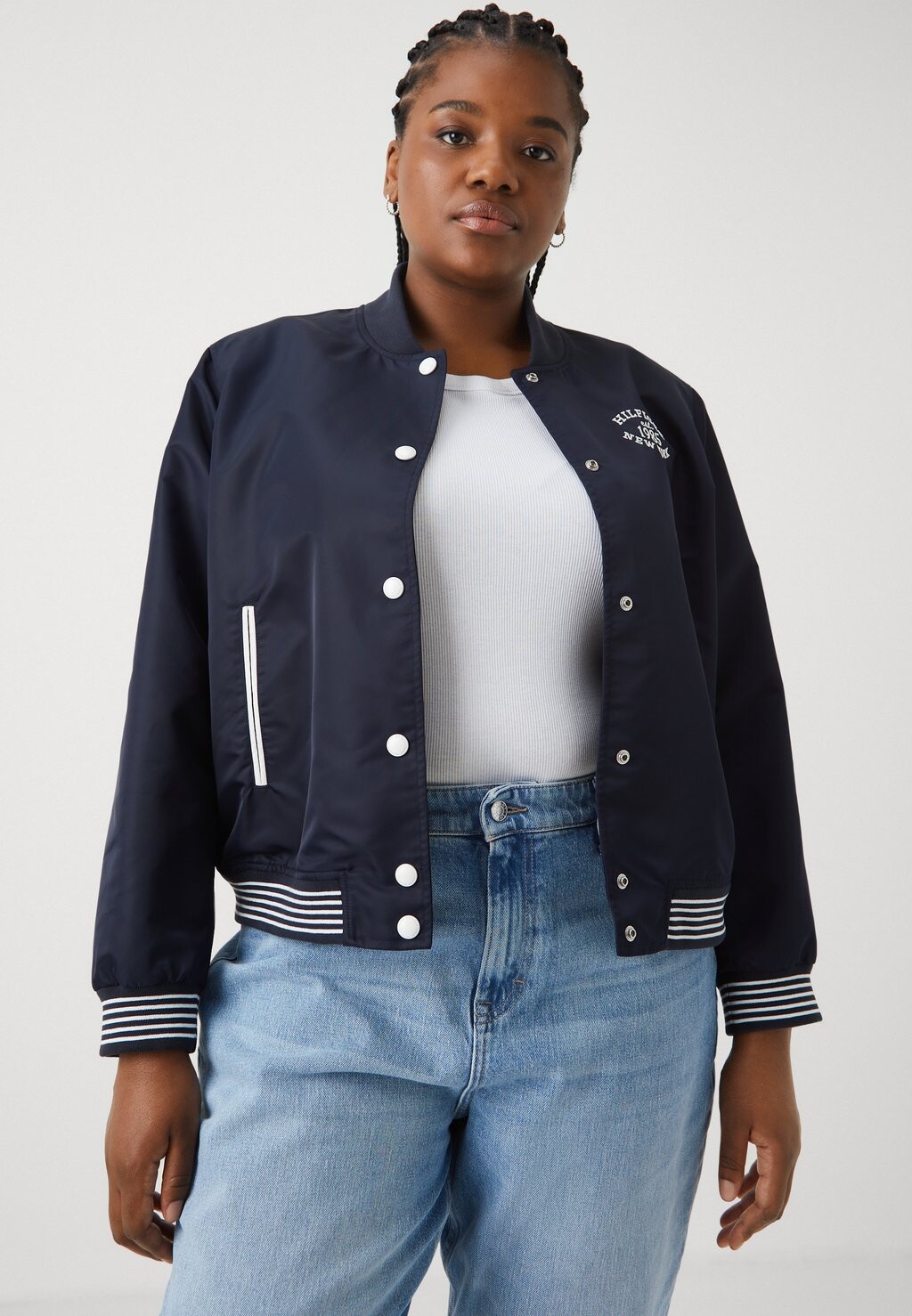 

Куртка-бомбер Varsity Tommy Hilfiger, темно-синий