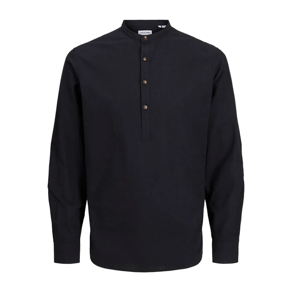 

Рубашка Jack & Jones Summer Half Placket, черный