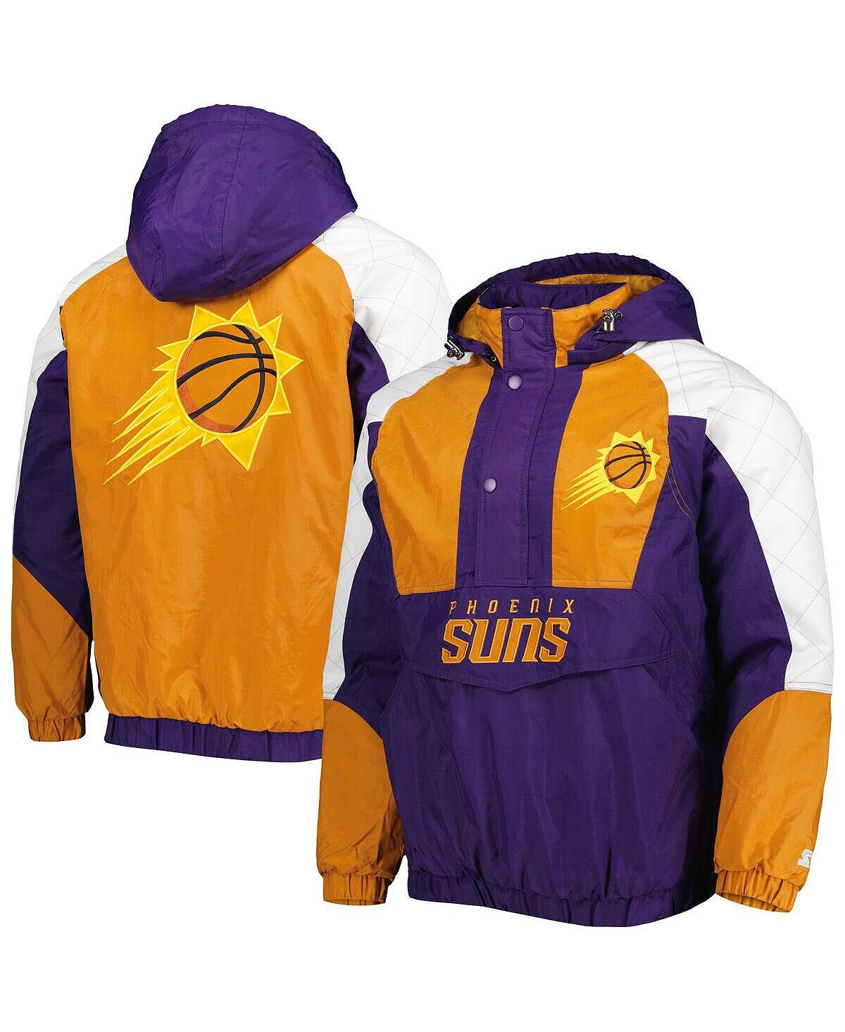

Мужская фиолетовая куртка с капюшоном и полумолнией в клетку Phoenix Suns в клетку реглан Starter, Фиолетовый, Мужская фиолетовая куртка с капюшоном и полумолнией в клетку Phoenix Suns в клетку реглан Starter