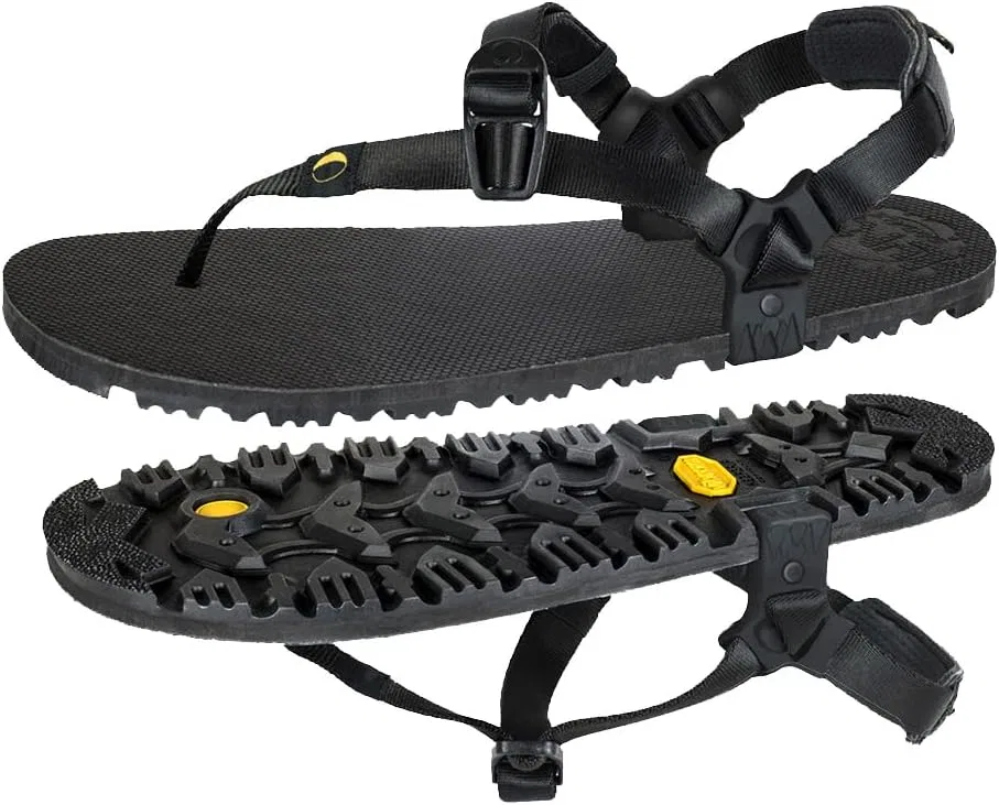 Сандалии для бега и треккинга с крыльями LUNA, черный LUNA Sandals