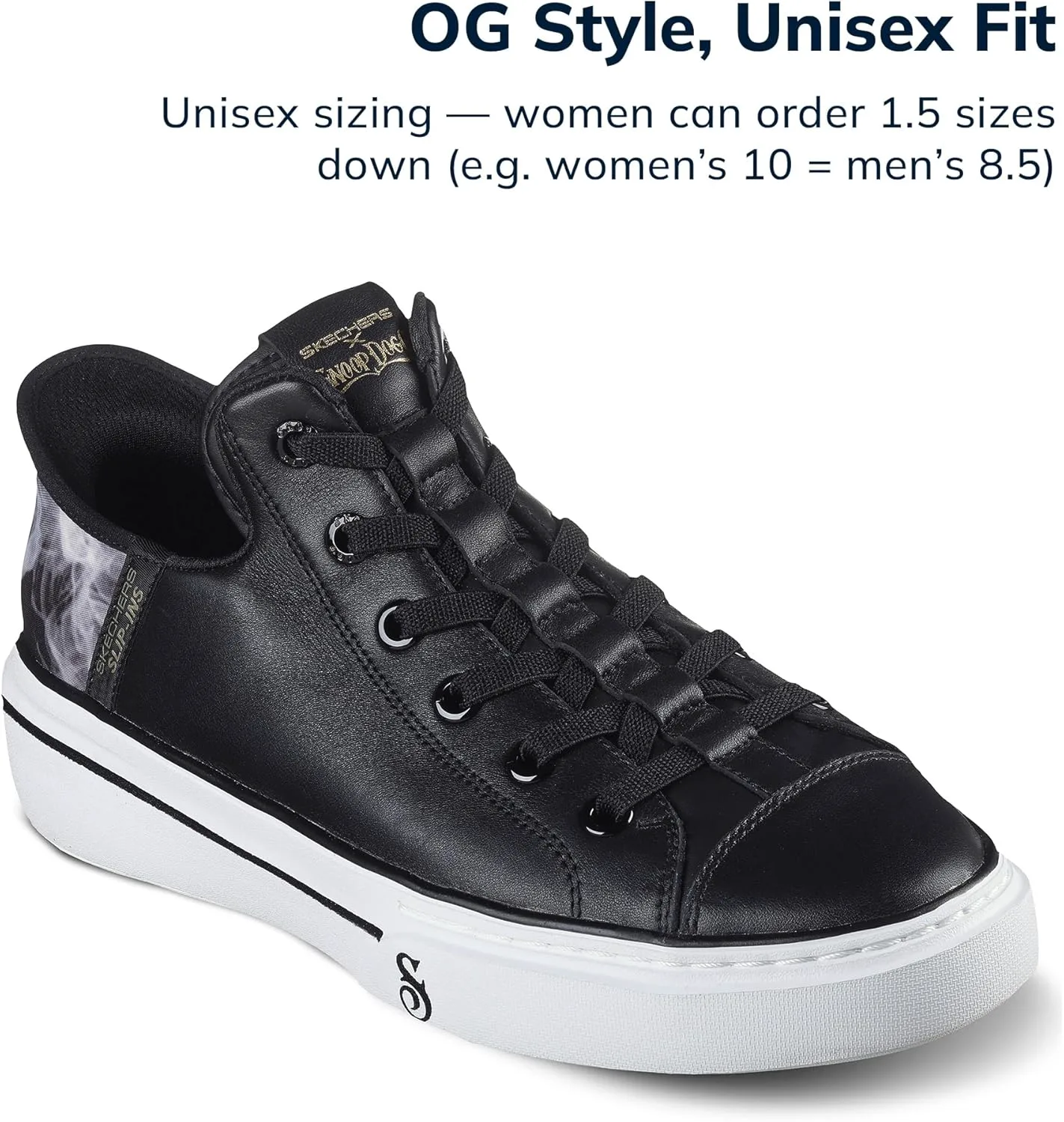 Кроссовки Skechers для мужчин 251017, черно-белый — фото 4