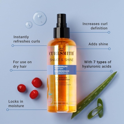 Двухфазный спрей для освежения кудрей Shake Shine Curl Refreshing Mist. Curlsmith — фото 2