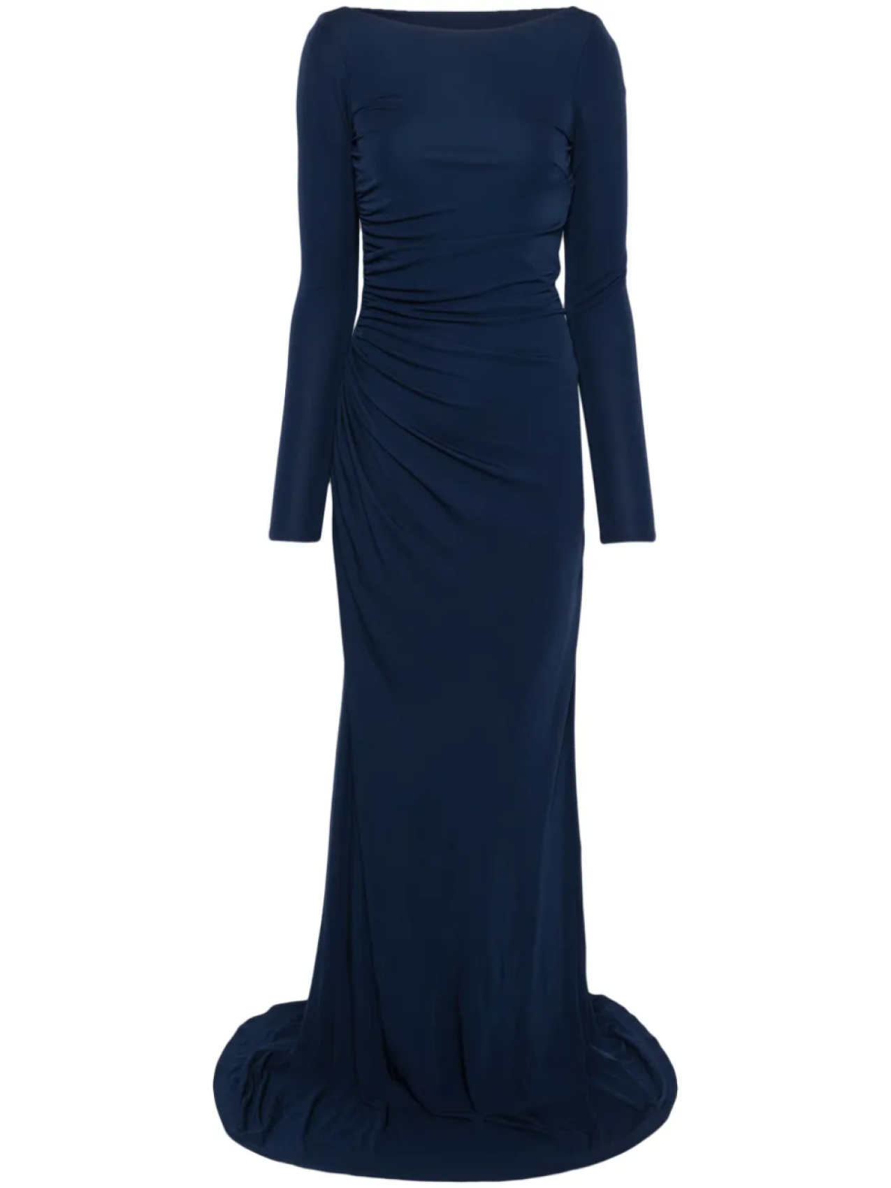 

Платье макси Elisabetta Franchi Red Carpet, синий