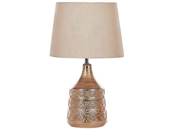 

Настольная лампа Belianin WARI цвет beige/braun/sandbraun