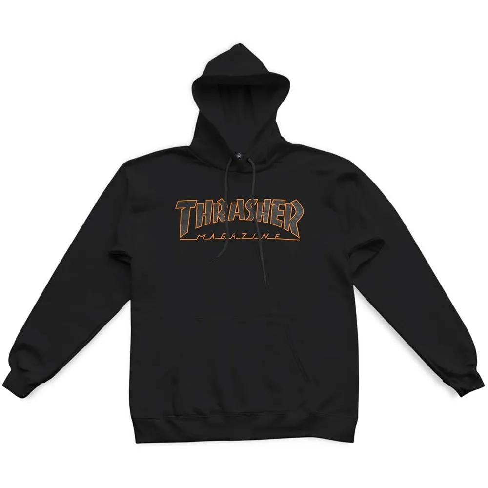 

Худи Thrasher Outlined, черный
