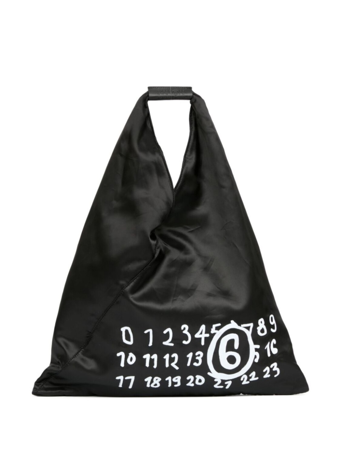 

Сумка-тоут MM6 Maison Margiela Classic Japanese с логотипом, черный