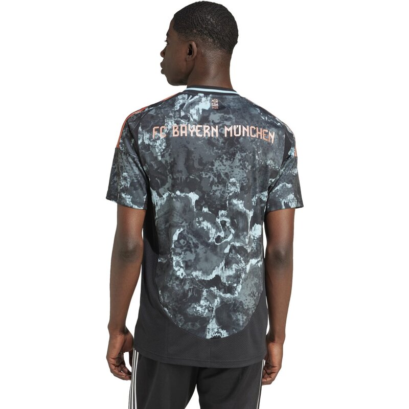 Выездная футболка ФК Бавария Мюнхен 24/25 Adidas, черный — фото 4