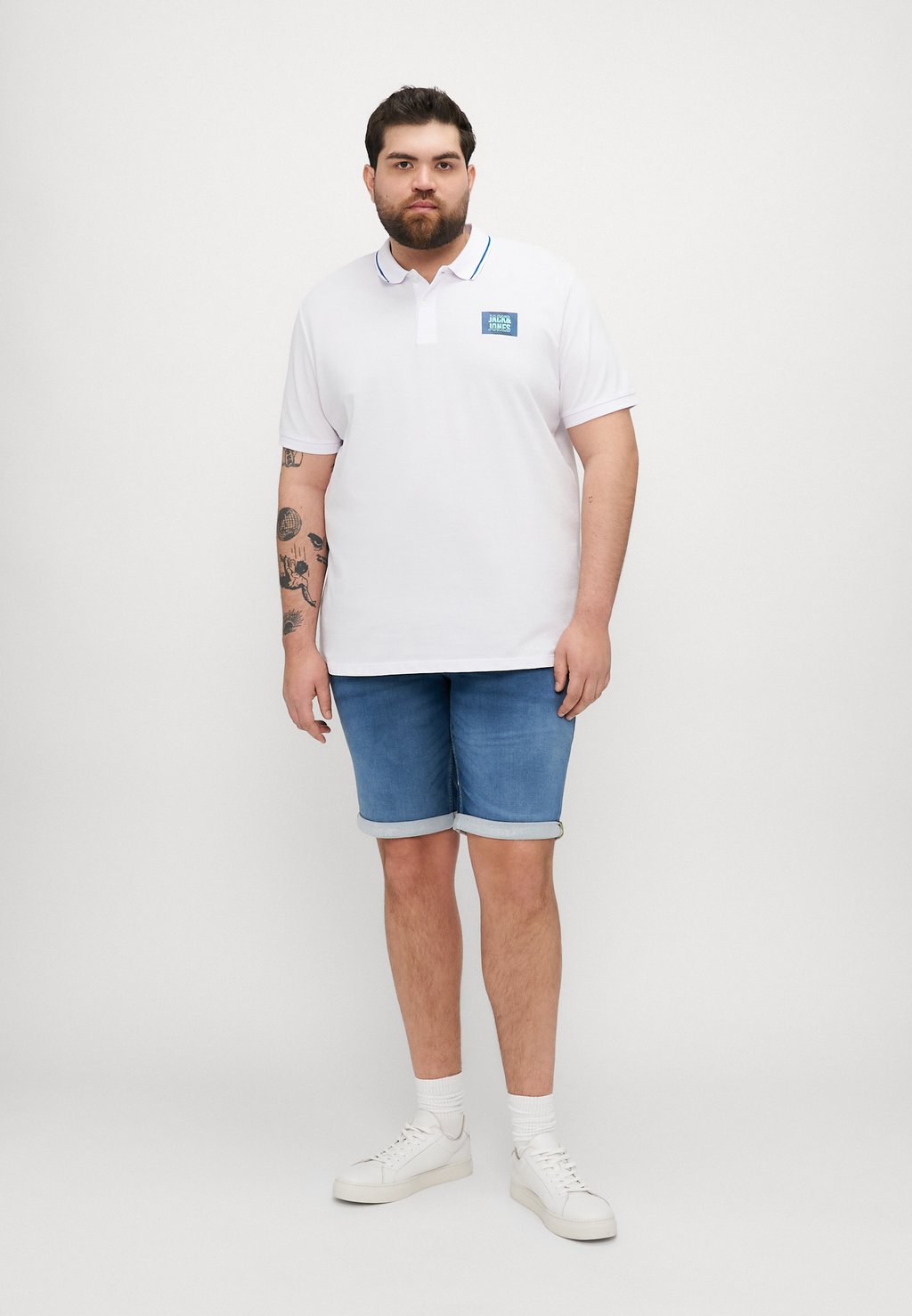 

Рубашка поло JJHUDSON 2 PACK Jack & Jones, белый
