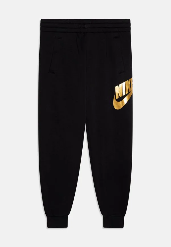 Клубные спортивные штаны унисекс Nike Sportswear, Black/Metallic Gold