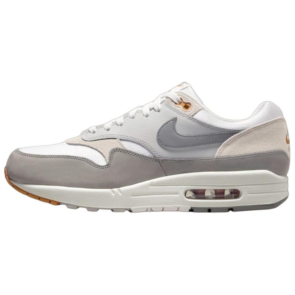 

Мужские кроссовки Air Max 1 Lifestyle Серого цвета На Ощупь Nike, серый