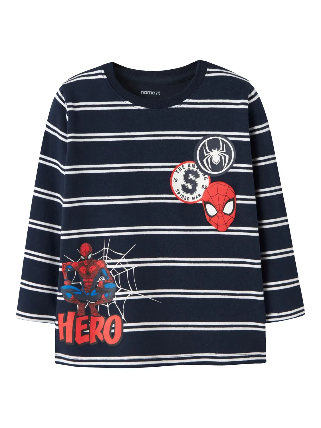 Топ с принтом Spider-Man, Name it, navy blazer