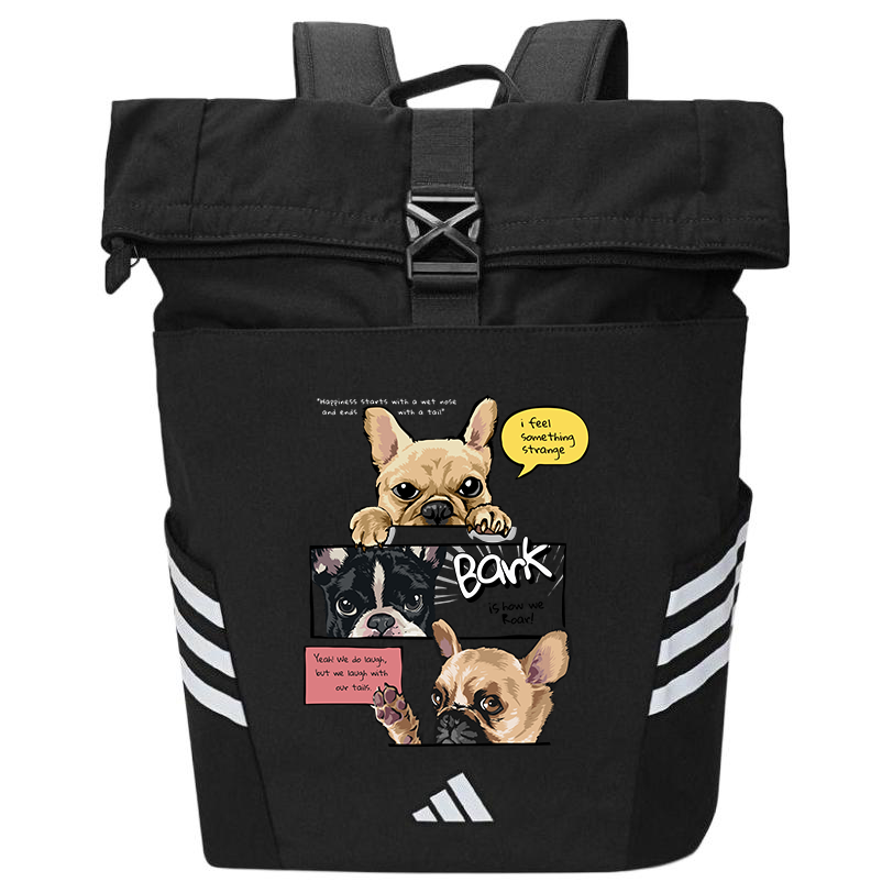 

Adidas Тканевый рюкзак унисекс черный, Puppy 2